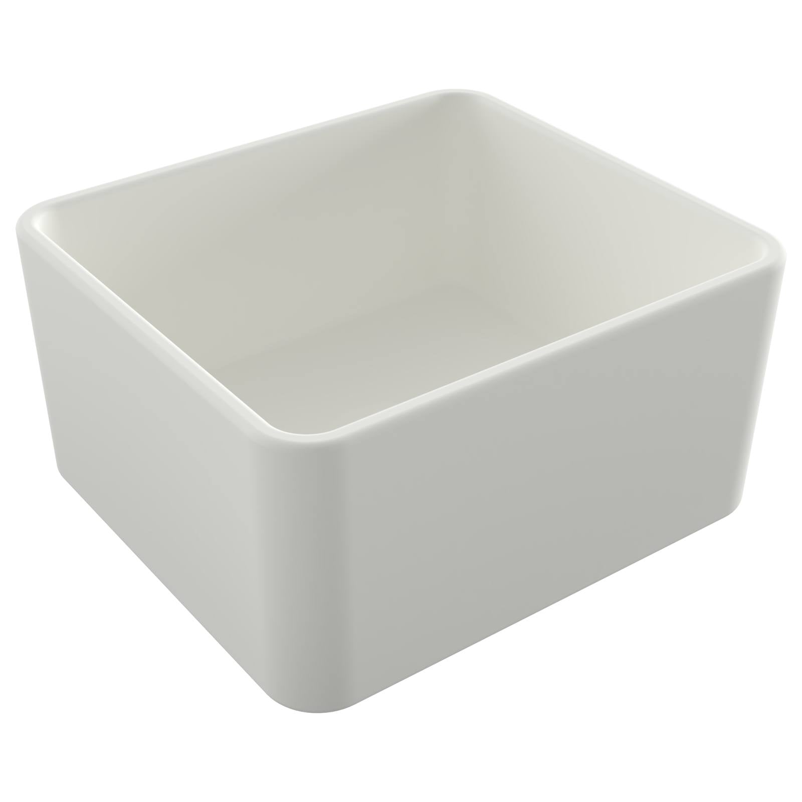 Turner Hastings Novi 50x46cm Fireclay Butler Sink, Matte White