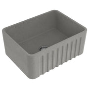 Turner Hastings Novi 60x46cm Concrete Sink, Grey