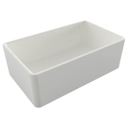 Turner Hastings Novi 75x46cm Fireclay Sink, Matte White
