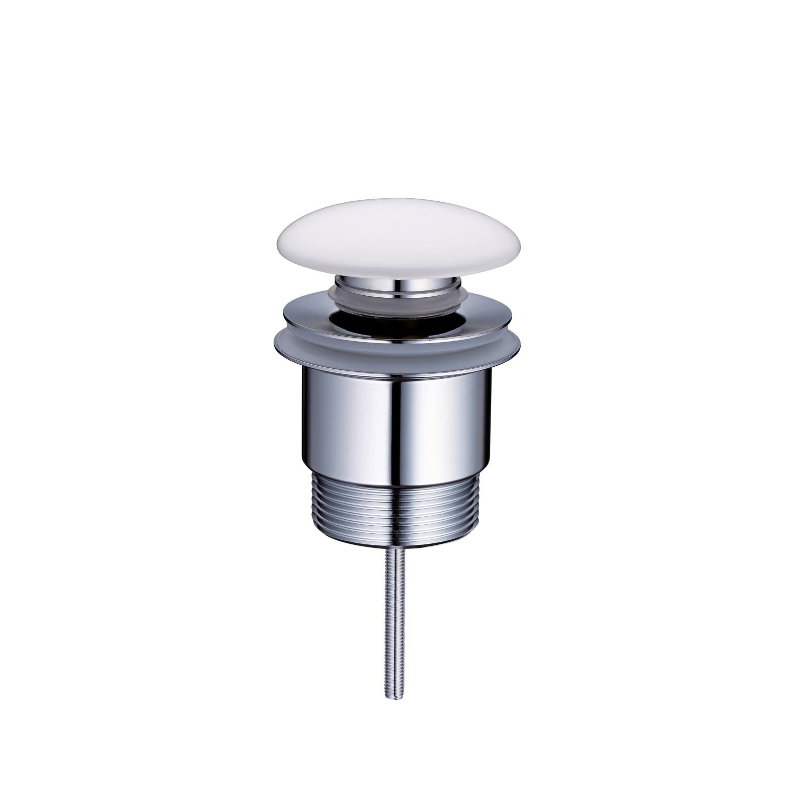 Turner Hastings Pop-Up Ceramic Basin Waste, White