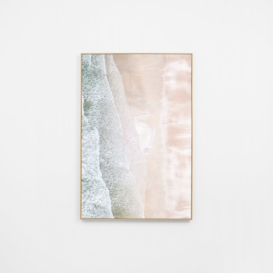 WARAERWAVR1U_Aerial Waves Canvas 40 x 60cm, Unframed