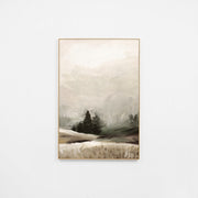 WARALPVANR5U_Alpine Valley Natural Canvas 80 x 120cm, Unframed