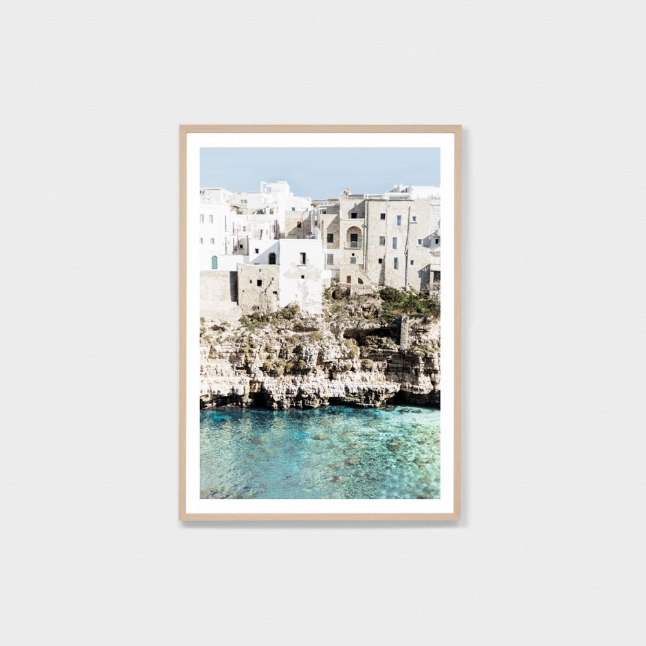 WARAMAVIG4_Amalfi Village Print 87 x 122cm
