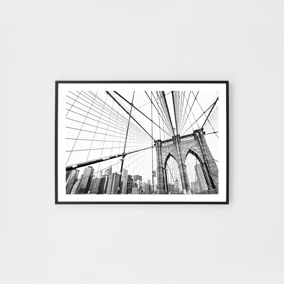 WARBROBRG6_Brooklyn Bridge Print 159 x 113cm