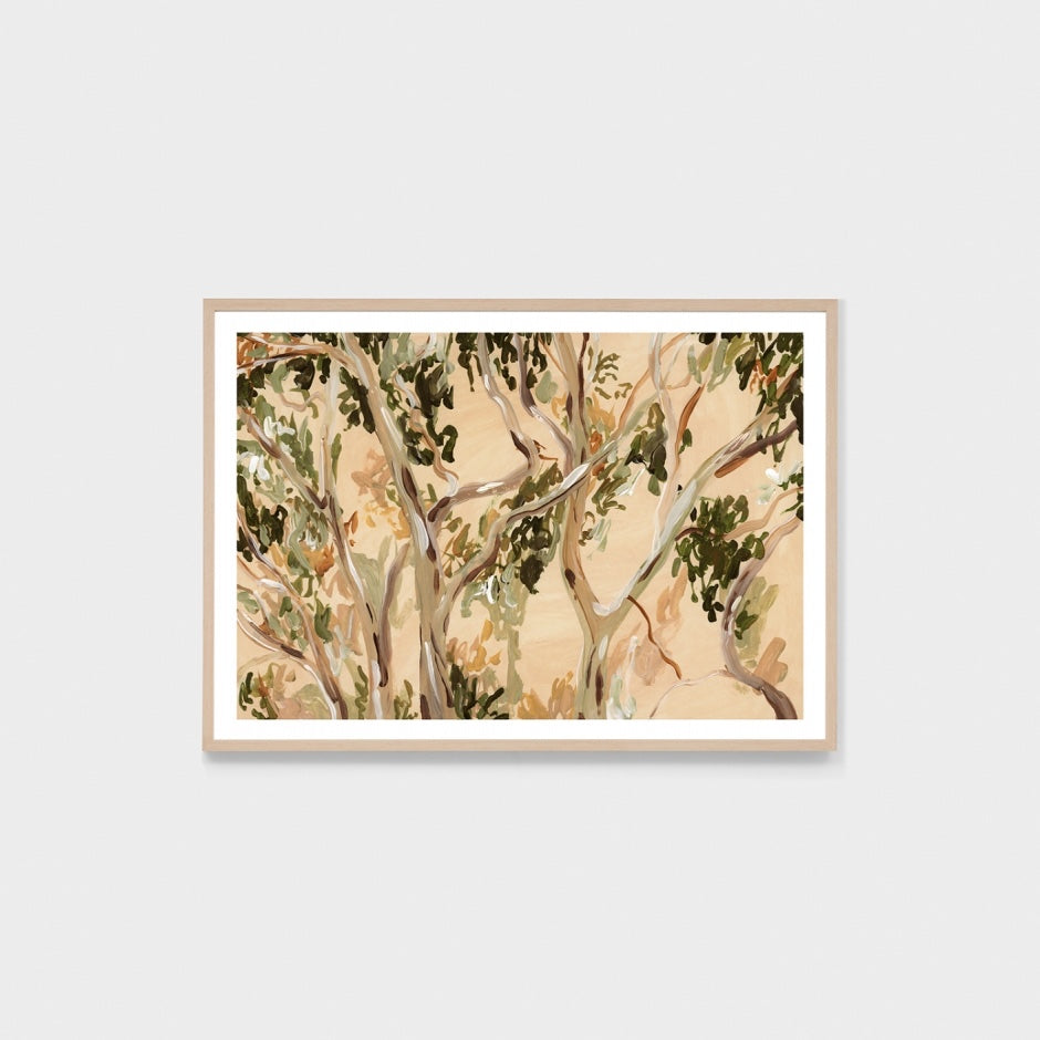 WARBUSBRNRG6_Bushland Breeze Natural Rectangle Print 159 x 113cm