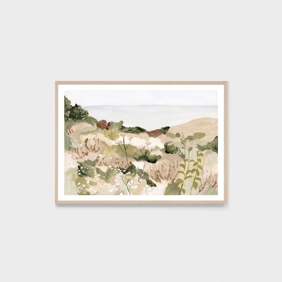 WARCOABUNG5_Coastal Bushland Natural Print 141 x 101cm