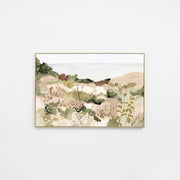 WARCOABUNR2U_Coastal Bushland Natural Canvas 75 x 50cm, Unframed