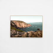 WARCOAHIKR6H_Coastal Hike Canvas 135 x 90cm, Light Timber-Look Synthetic Frame