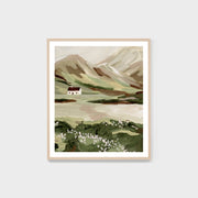 WARCOUMEGW3_Country Meadow Green Print 73 x 85cm