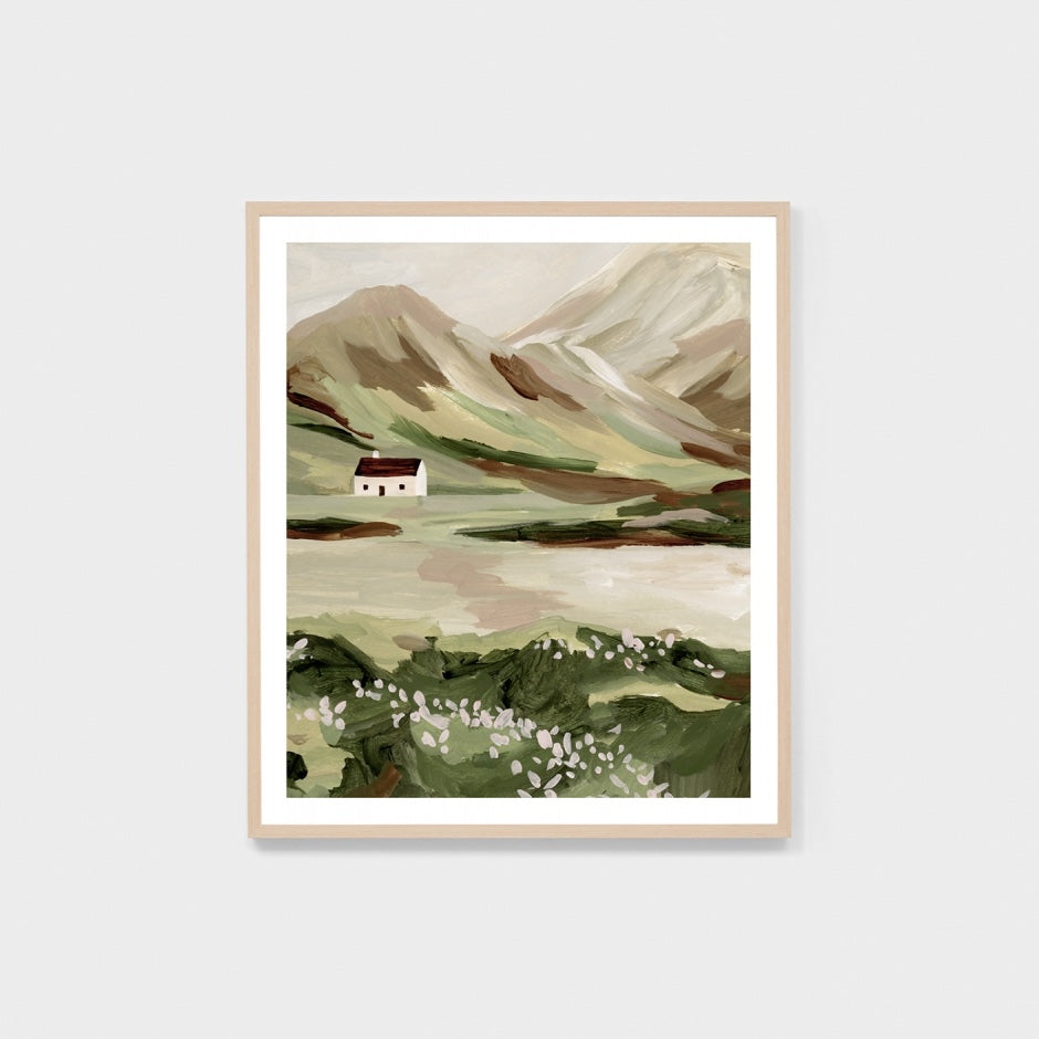 WARCOUMEGW4_Country Meadow Green Print 88 x 103cm