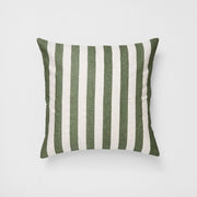 WARCUSTROLIS_Stripe Olive Square Cushion