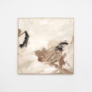 WARDANNATC7H_Dana Natural Canvas 120 x 120cm, Light Timber-Look Synthetic Frame
