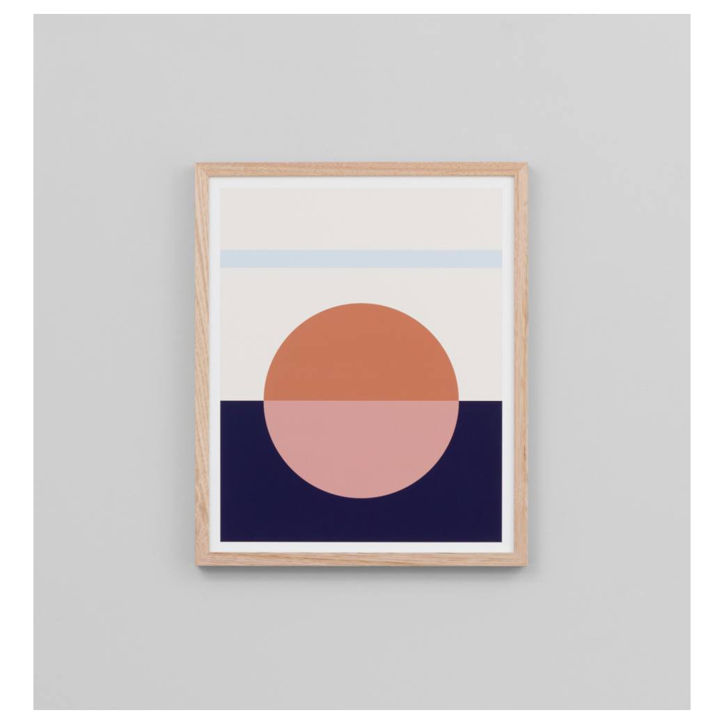 Brnadon 2 Print, Navy