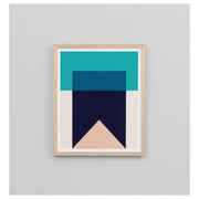 Brandon 1 Print, Teal