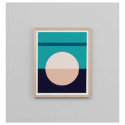 Brandon 2 Print, Teal