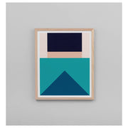 Brandon 3 Print, Teal