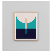 Brandon 4 Print, Teal