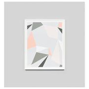 Fragmented 2 Moss Print