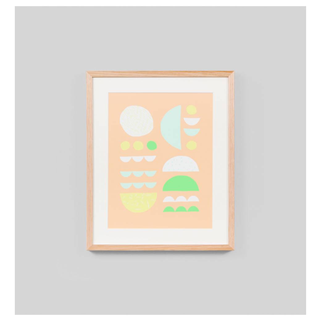 Juniper Print, Peach