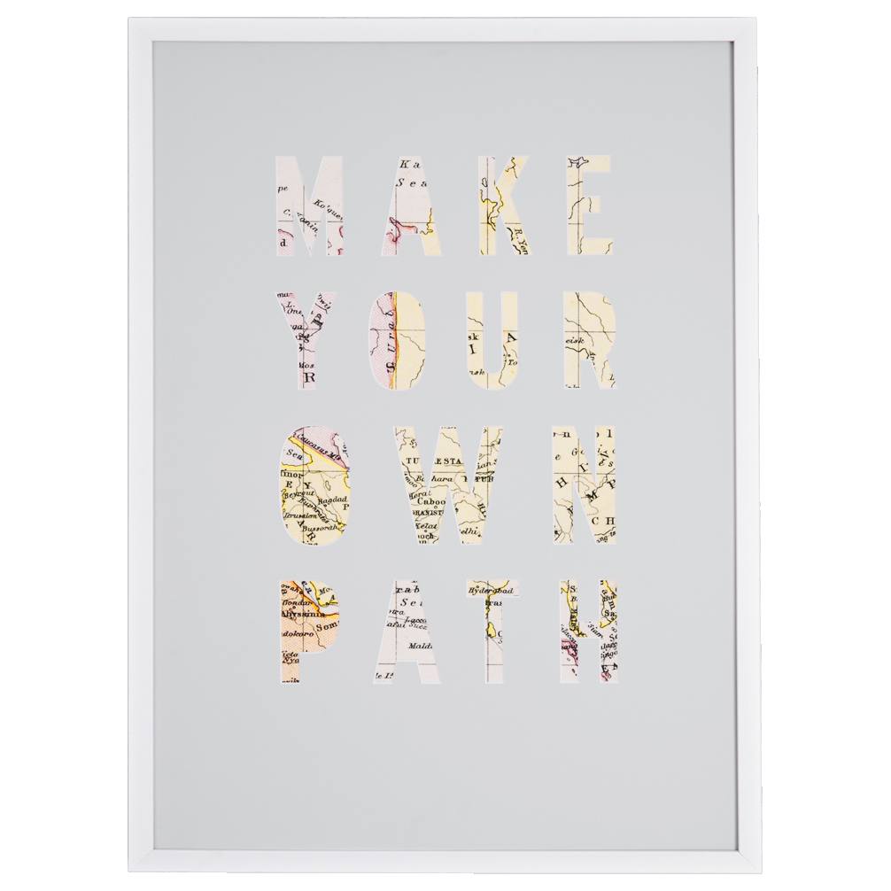 Make Your Own Path Print