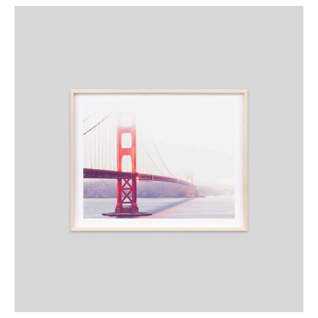 Golden Gate View Print – Schots Home Emporium