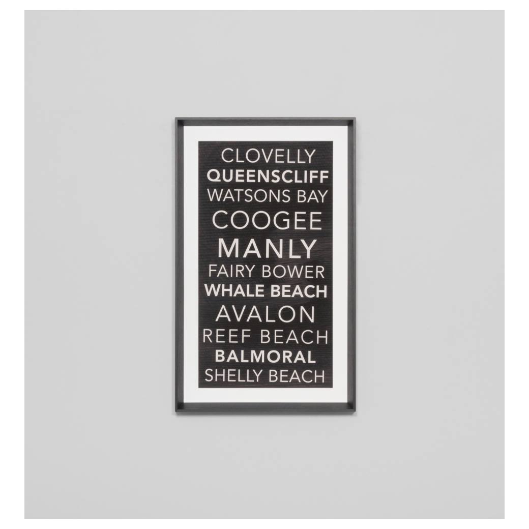 Sydney Beaches 2 Print