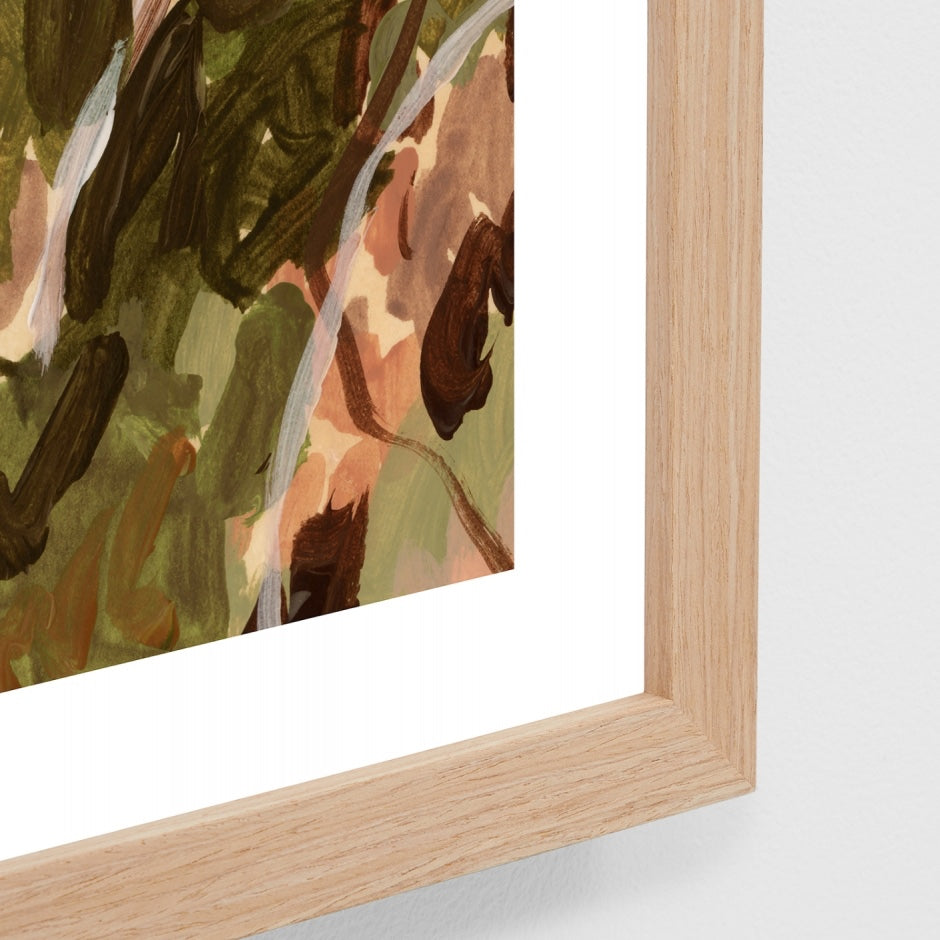 WAREUCTRSRG2_Eucalyptus Treetops Summer Rectangle Print 62 x 45cm