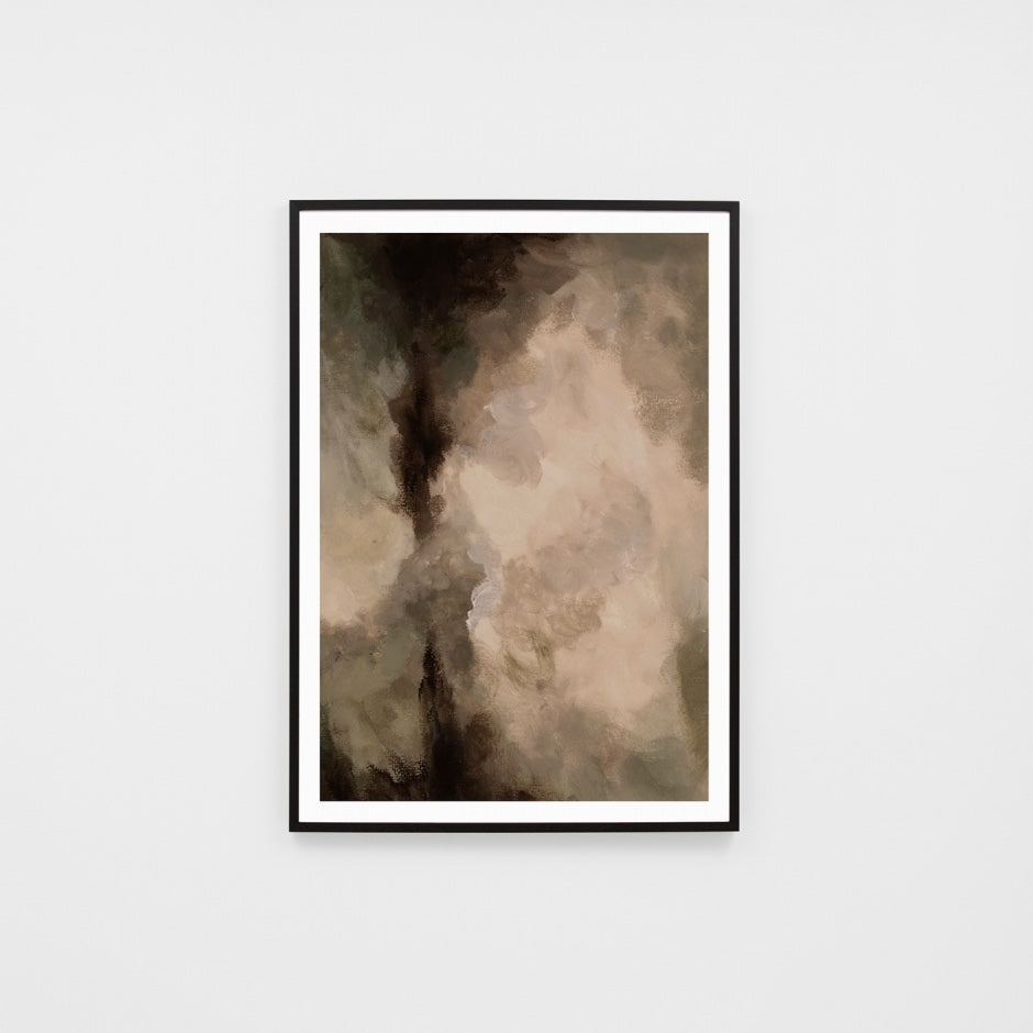 WAREVECLNG4_Evening Clouds Natural Print 122 x 87cm