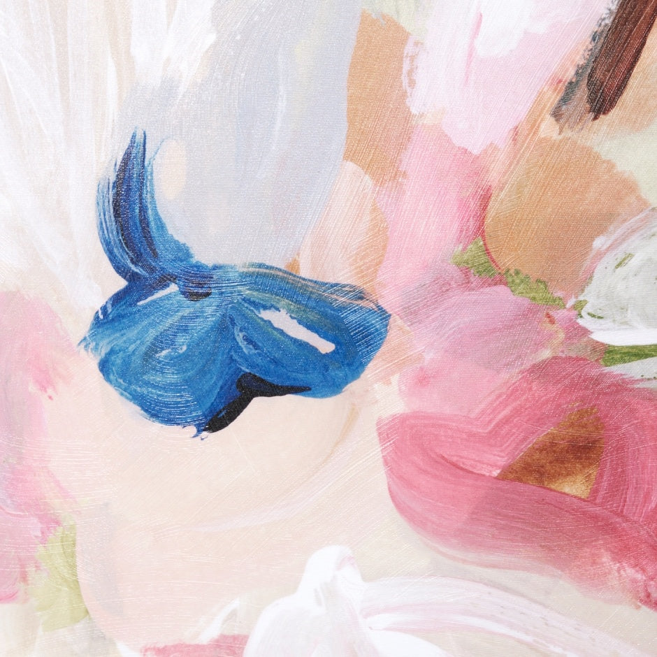 WARFCBOUMUSB_Bouquet Muse Blush Framed Canvas
