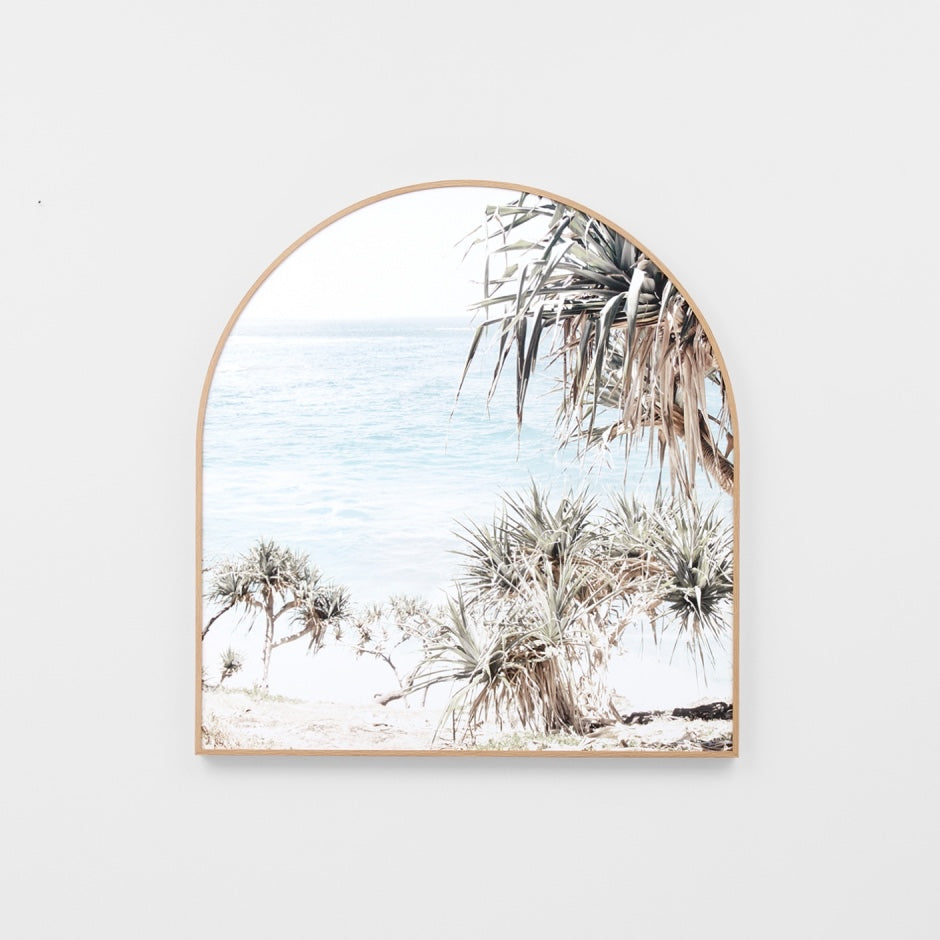 WARFCCOAPAA8_Coastal Palms Framed Canvas Arch