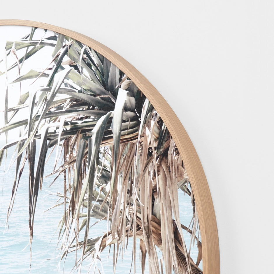 WARFCCOAPAA8_Coastal Palms Framed Canvas Arch