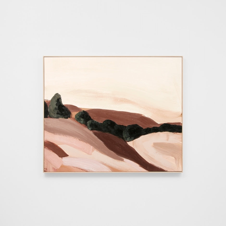 WARFCDESDAW_Desert Dawn Framed Canvas