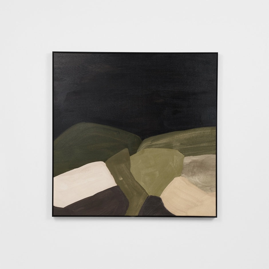 WARFCDONOLI1_Donovan Olive 1 Framed Canvas
