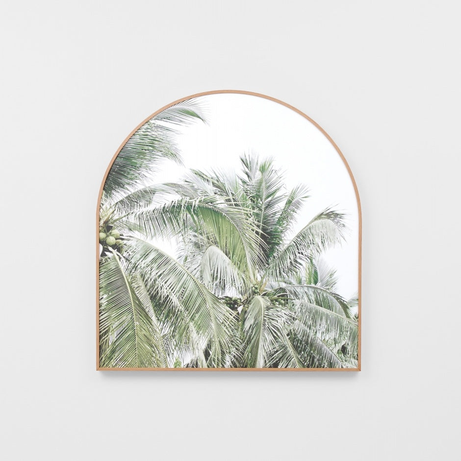 WARFCFADPAA8_Faded Palms Framed Canvas Arch