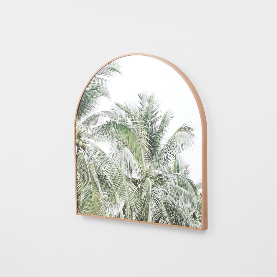 WARFCFADPAA8_Faded Palms Framed Canvas Arch