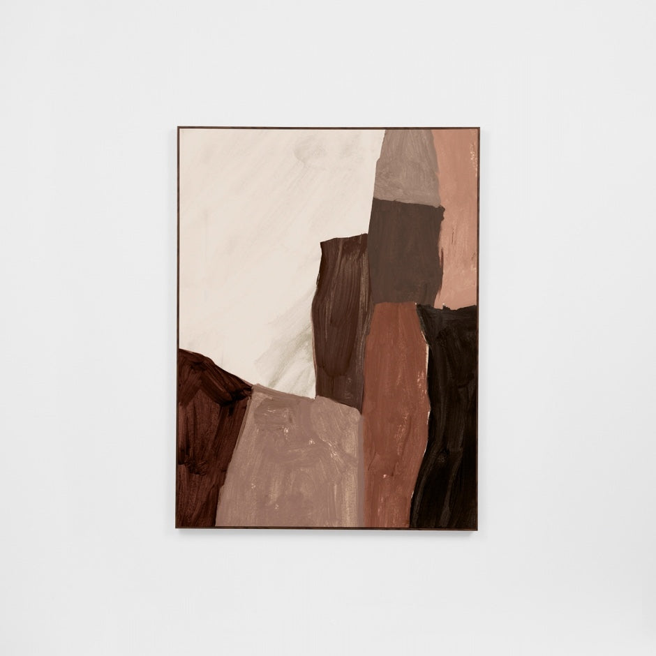 WARFCHENCLA1_Hendrix Clay 1 Framed Canvas