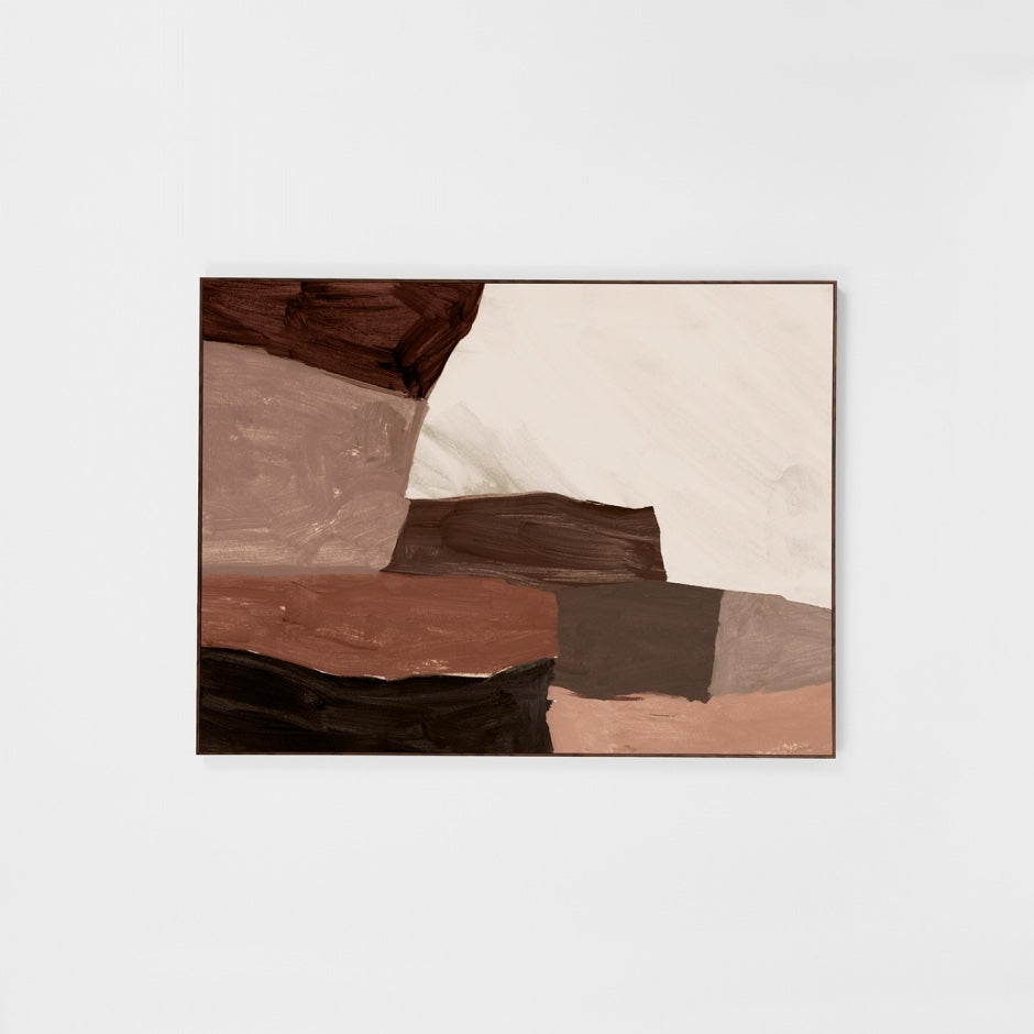 WARFCHENCLA1_Hendrix Clay 1 Framed Canvas