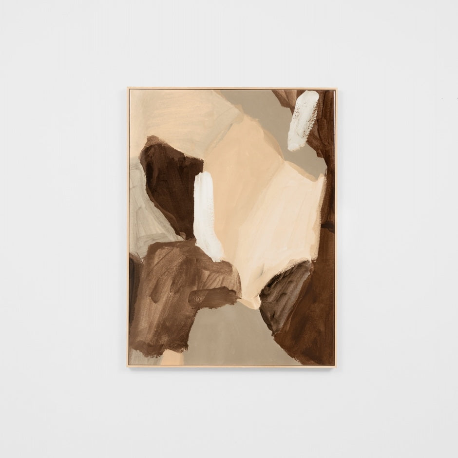 WARFCLINNU2G_Lincoln Nutmeg 2 Gloss Framed Canvas