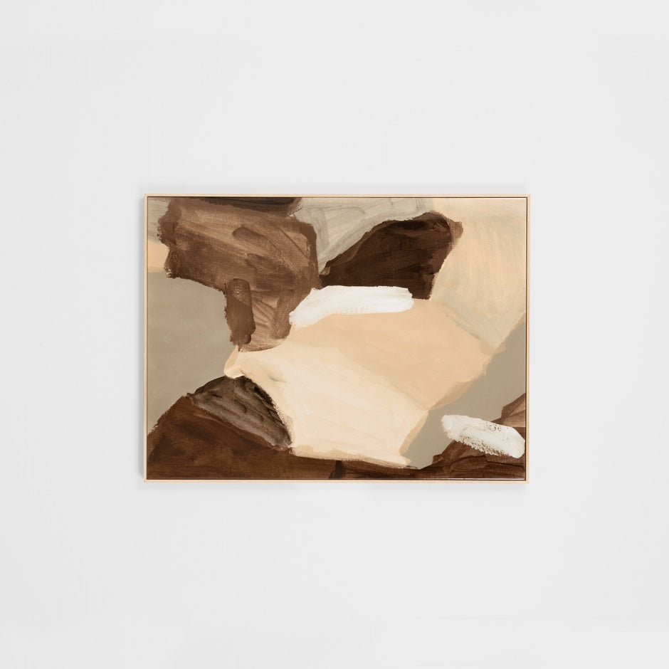 WARFCLINNU2G_Lincoln Nutmeg 2 Gloss Framed Canvas