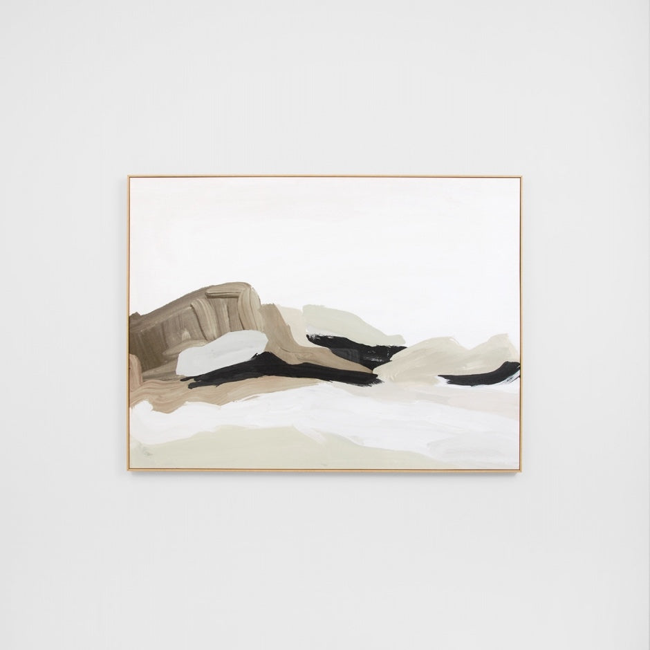 WARFCORGVISN_Organic Vista Neutral Framed Canvas