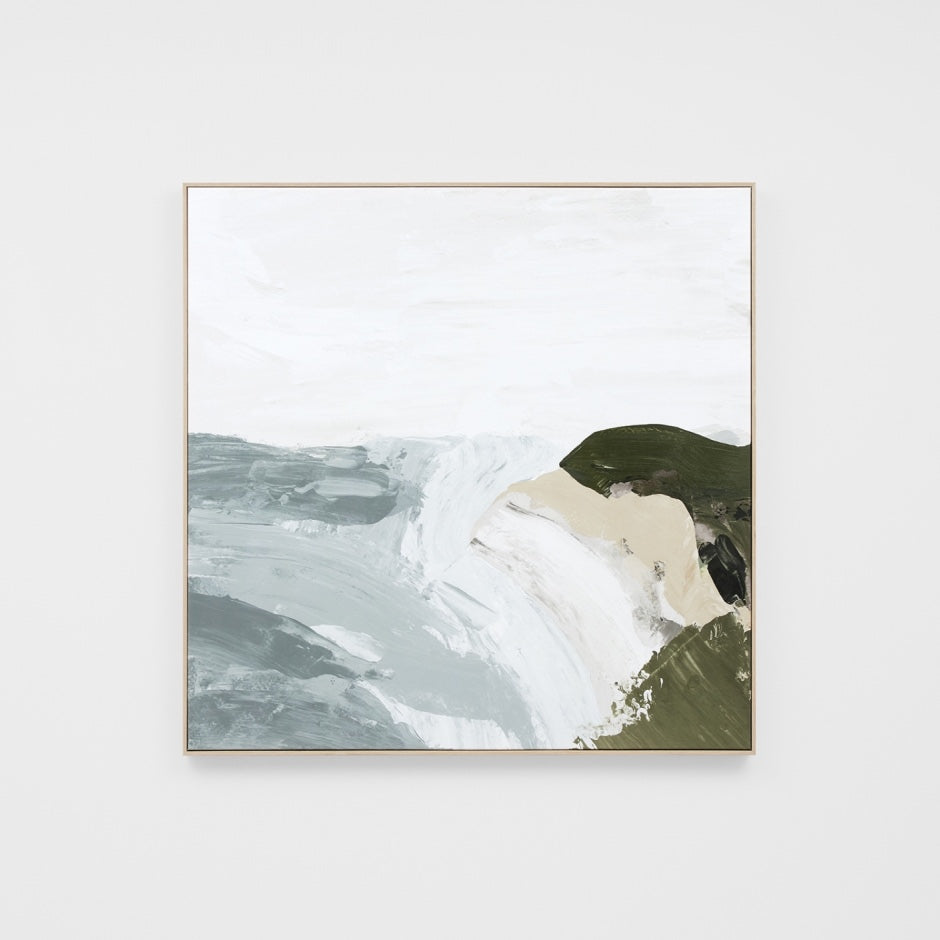 WARFCPEAMUSH_Peaceful Muse Haze Framed Canvas
