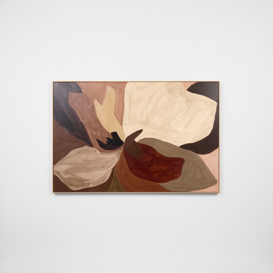 WARFCPETPOCL_Petal Portrait Clay Framed Canvas