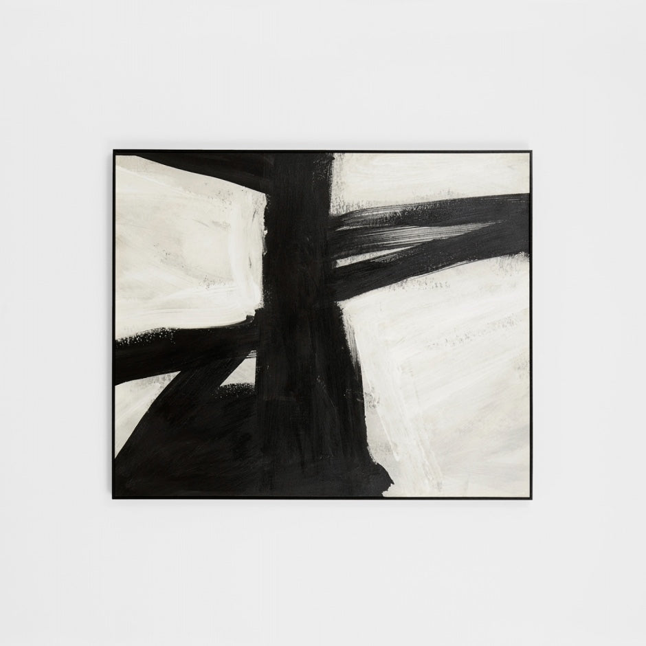 WARFCXANBLA1_Xander Black 1 Framed Canvas