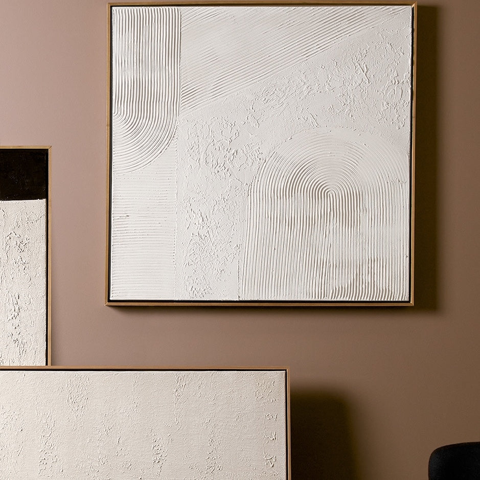 WARFOABSFLF_Abstruse Form Framed Painting