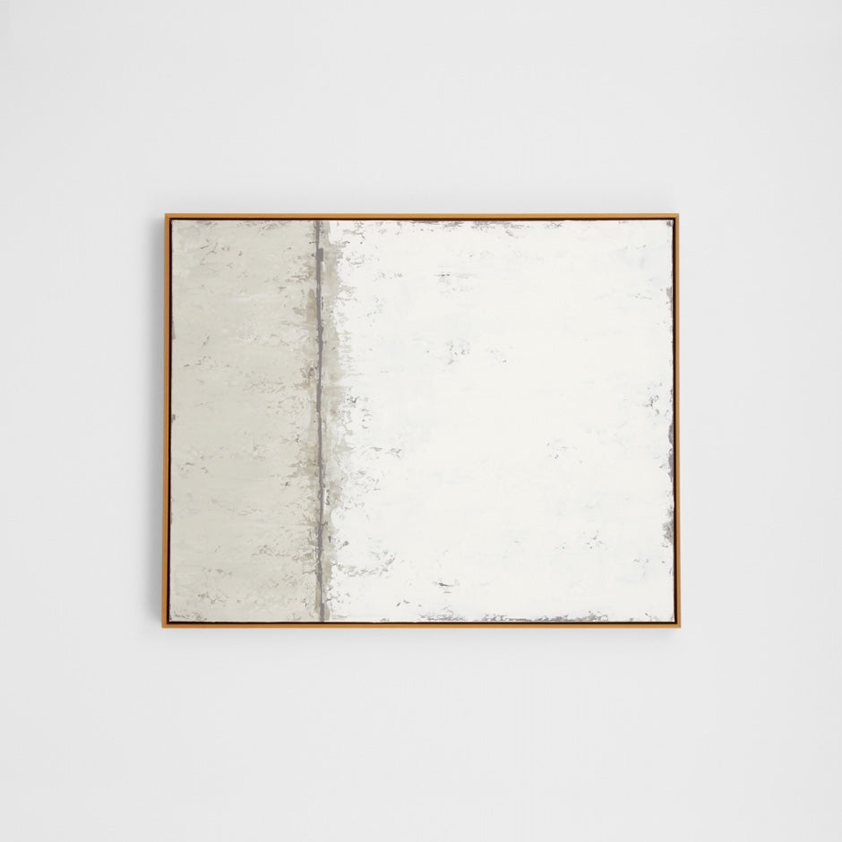 WARFOADRNA1F_Adrift Natural 1 Framed Painting 84 x 104 cm