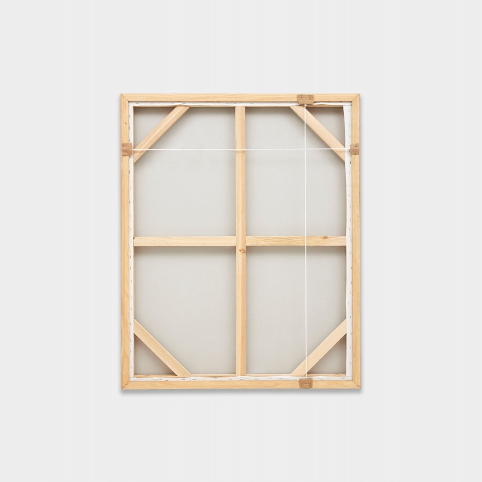WARFOADRNC2F_Adrift Natural & Coal 2 Framed Painting 84 x 104 cm