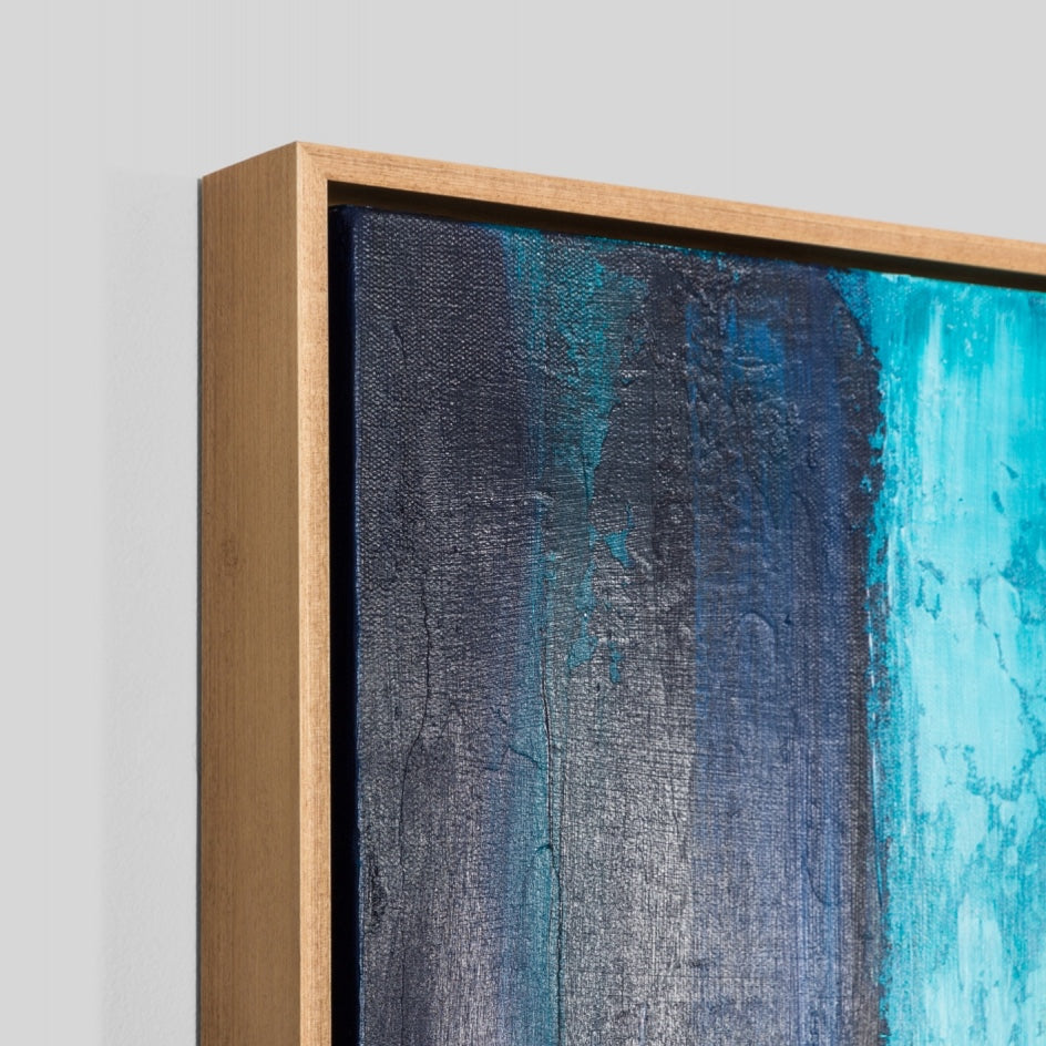 WARFOBUR2LF_Burnley 2 Framed Painting 124 x 124cm