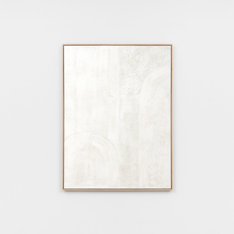 WARFOCONTE1F_Contour Texture 1 Framed Painting