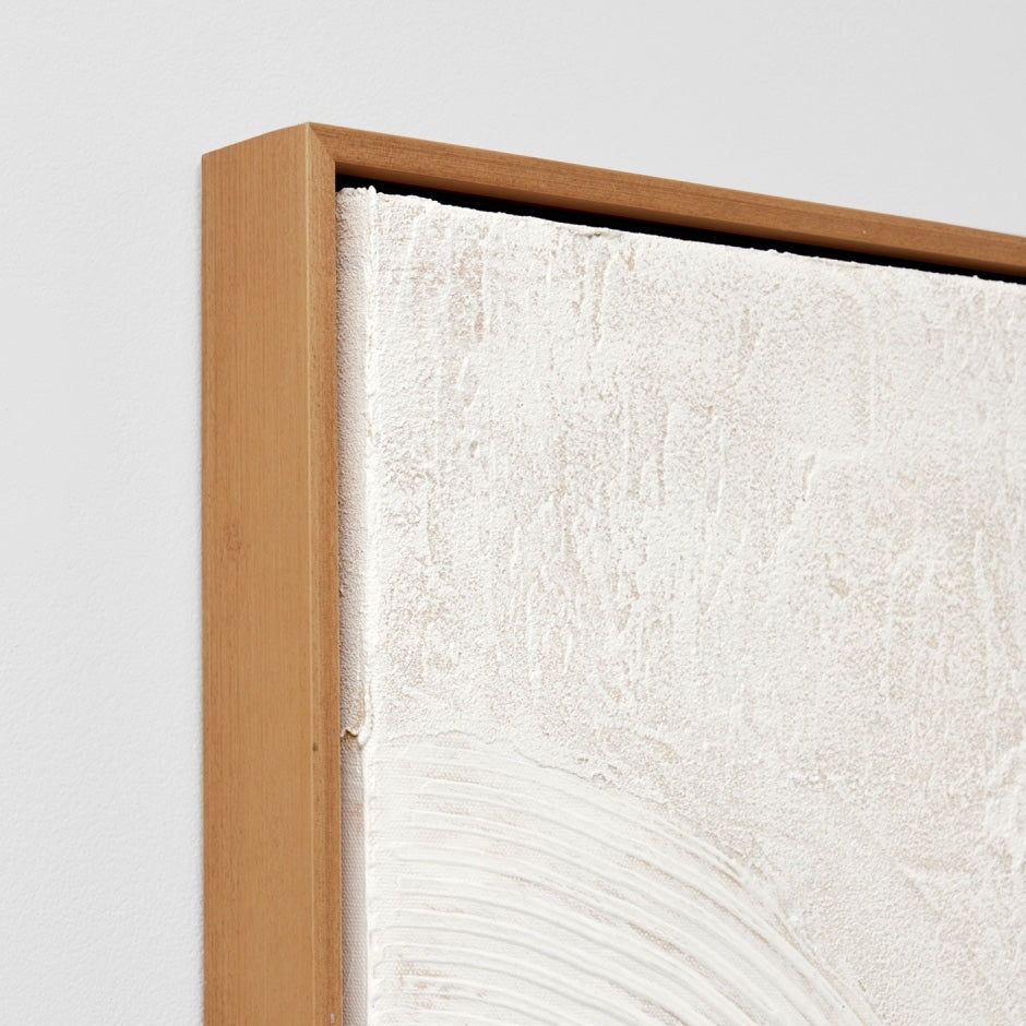 WARFOCONTE2F_Contour Texture 2 Framed Painting
