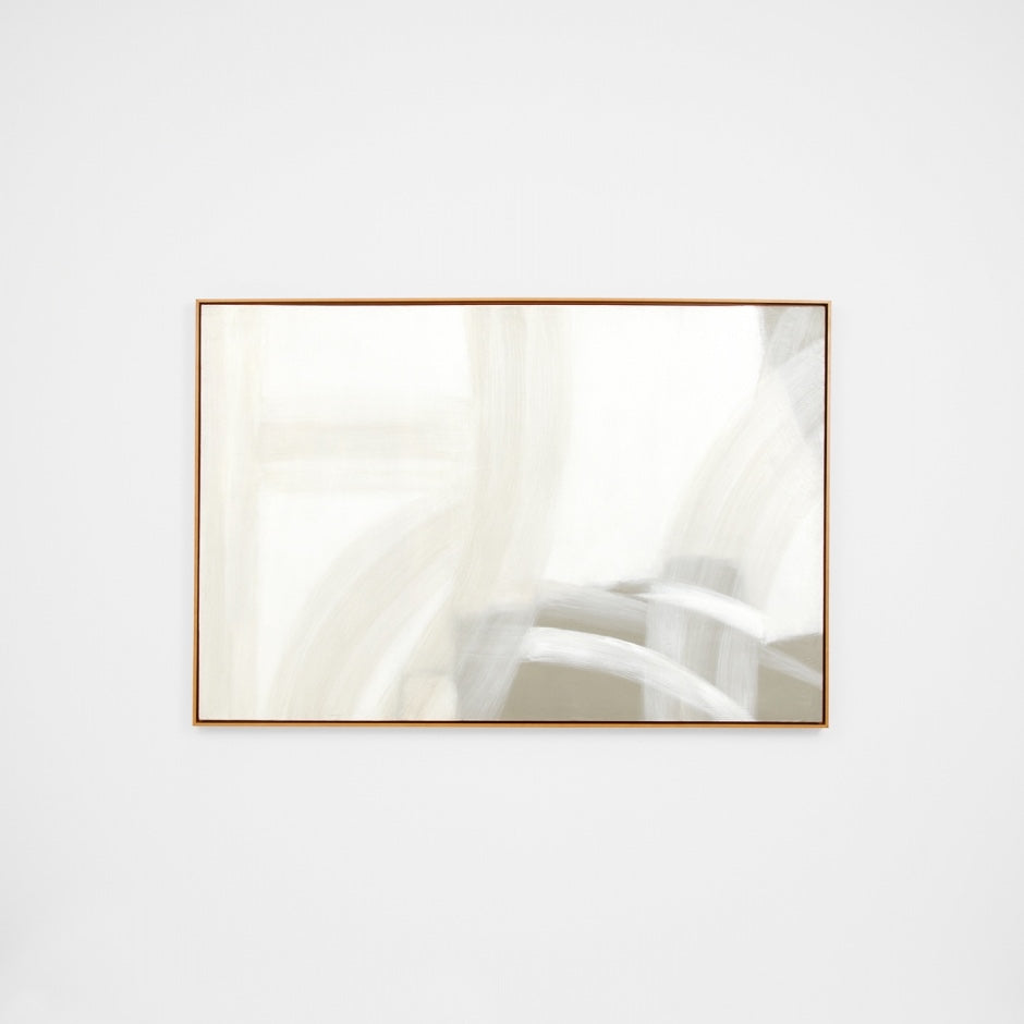 WARFOHALNARF_Halcyon Natural Framed Painting 154 x 104 cm